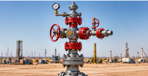 Wellhead and Xmas Tree Technical Diagram